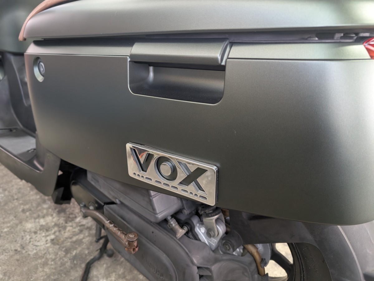 塗装後のVOX