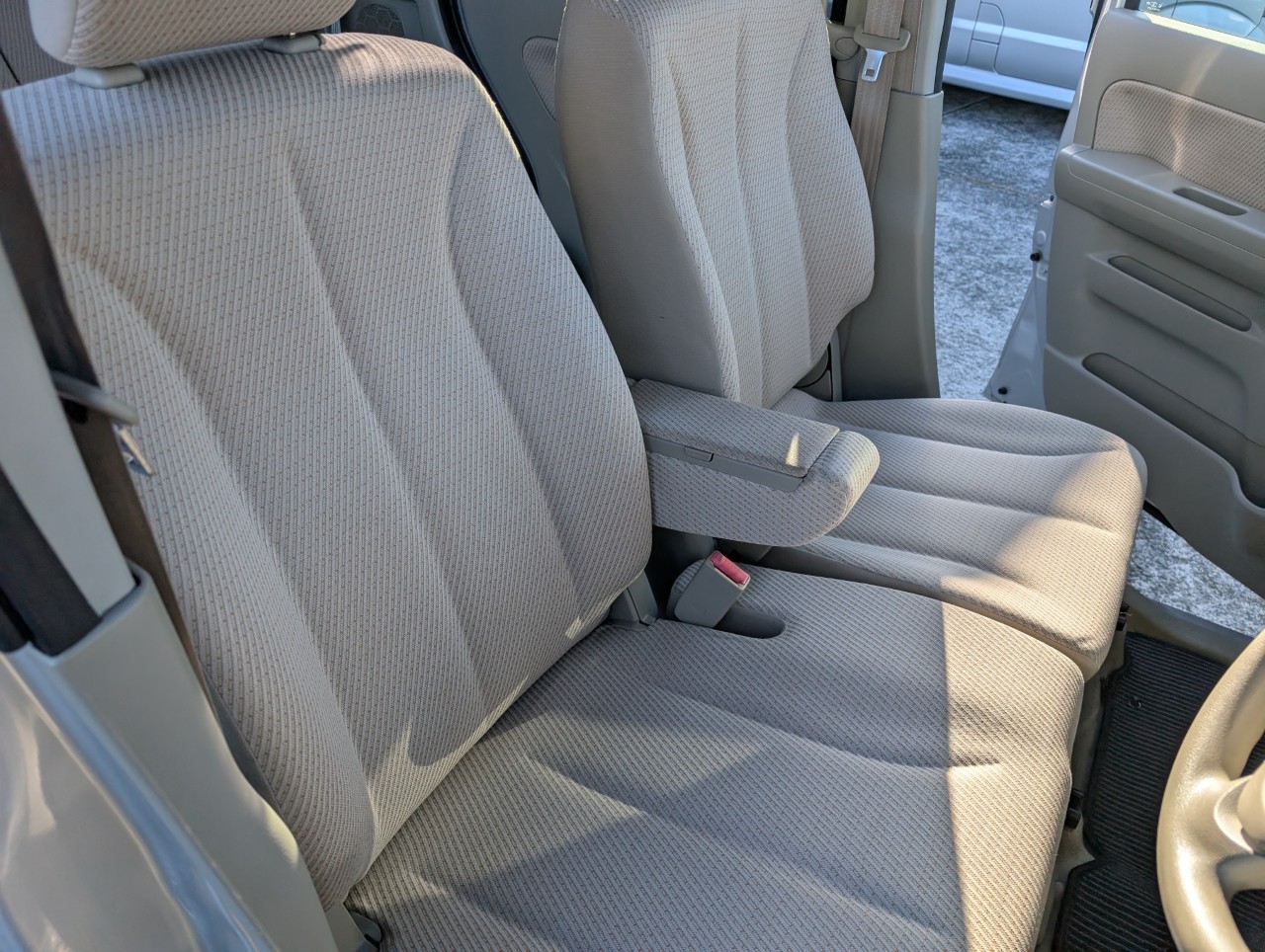 清掃後のスペーシアの写真